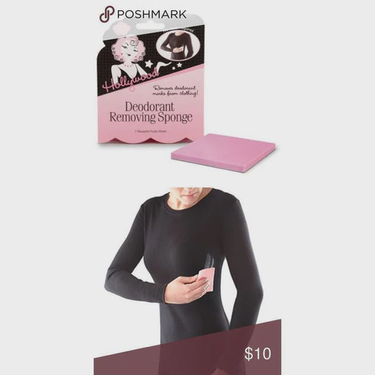 Hollywood Fashion Secrets Deodorant Removing Sponge #52462