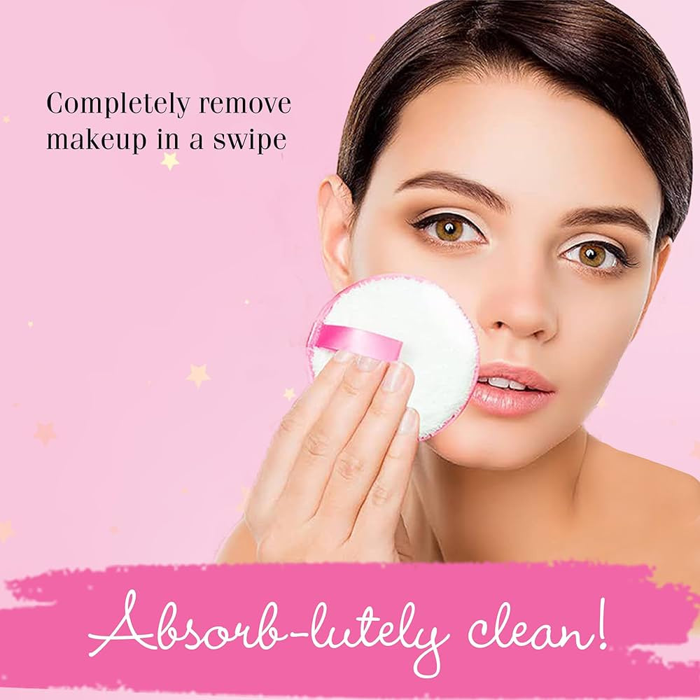 Hollywood Fashion Secrets Microfiber Makeup Removers 2pk #76853