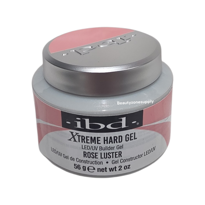 IBD Xtreme Hard Gel LED/UV Builder Gel Rose Luster 2 oz #49932