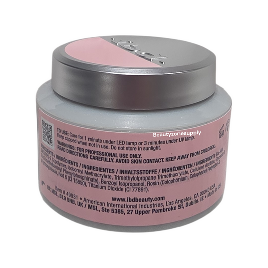 IBD Xtreme Hard Gel LED/UV Builder Gel Pink Glaze 2 oz #49931