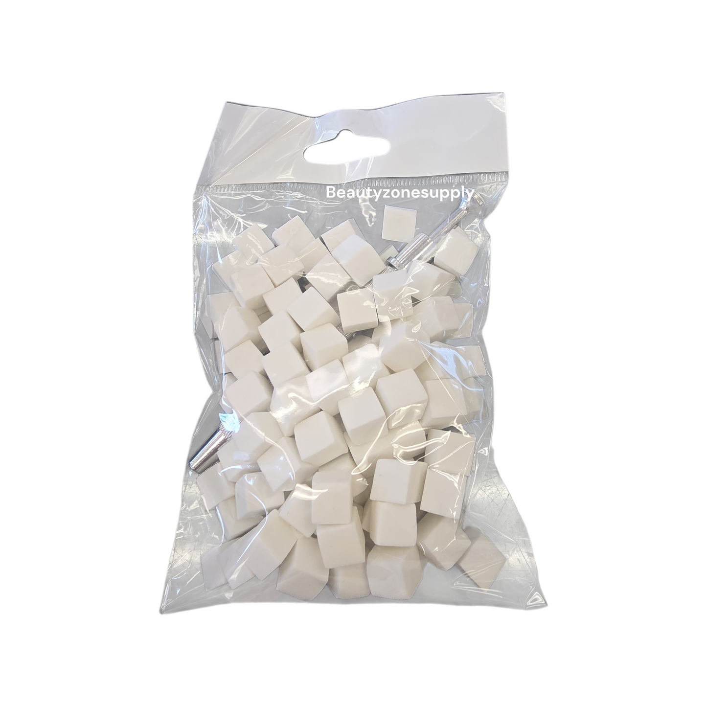 Nail Art Sponge Blocks soft with Gripper Pen