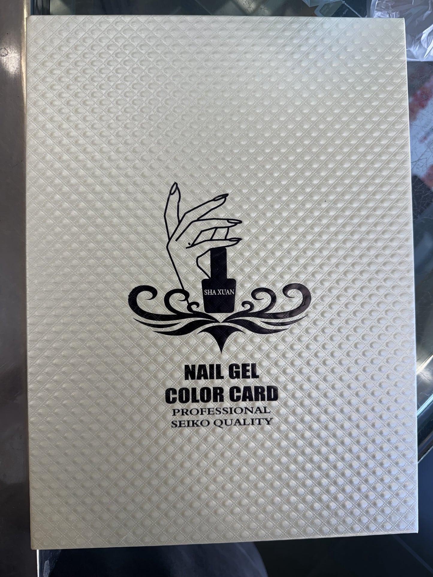 Professional 216 Nail Tips Display Book (Champagne) PDB-216BC