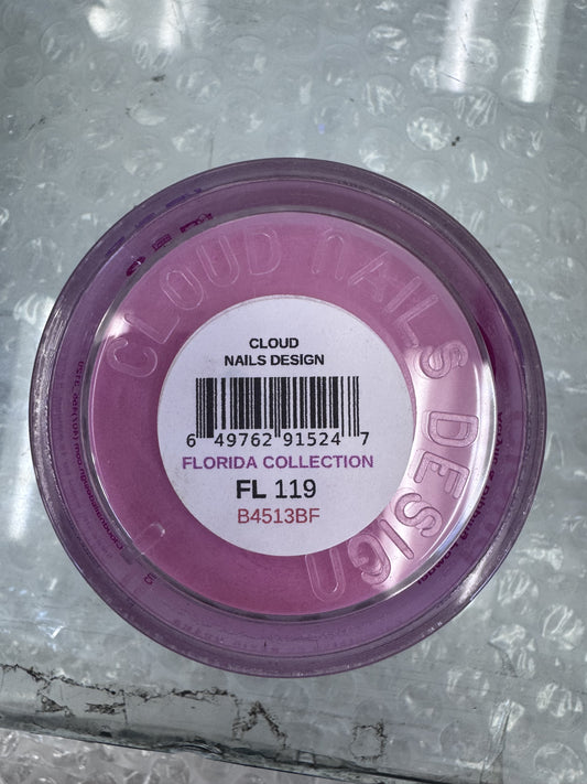 Chisel Cloud Florida Dip Powder 2 oz Jar #119