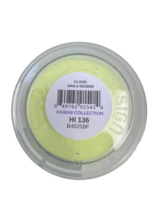 Chisel Cloud Hawaii Dip Powder 2 oz Jar #136