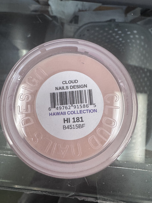 Chisel Cloud Hawaii Dip Powder 2 oz Jar #181