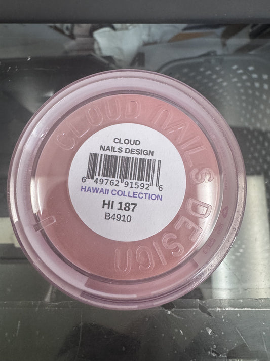 Chisel Cloud Hawaii Dip Powder 2 oz Jar #187
