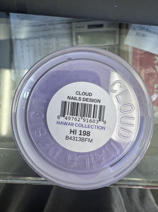 Chisel Cloud Hawaii Dip Powder 2 oz Jar #198