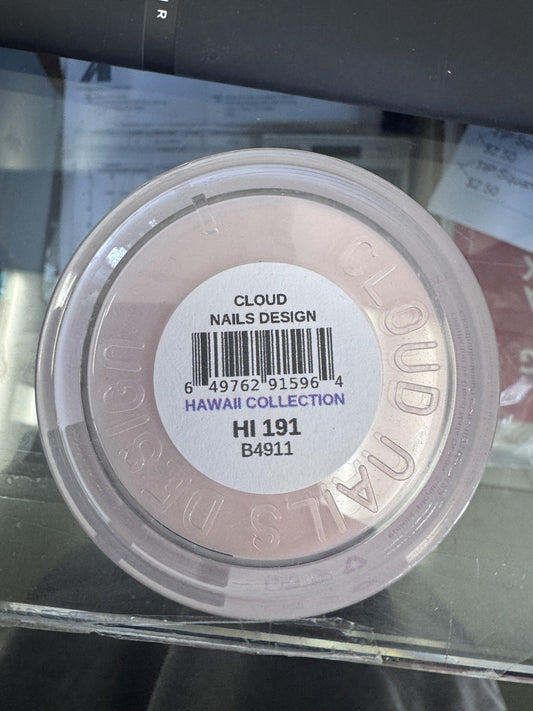 Chisel Cloud Hawaii Dip Powder 2 oz Jar #191
