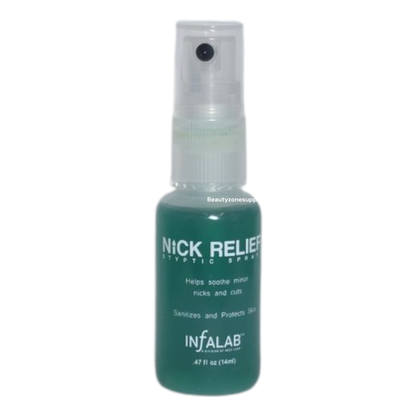 INFA LAB Nick Relief Styptic Spray.47 fl oz