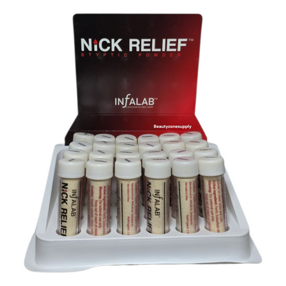 INFA LAB Magic Touch Nick Relief Styptic Powder Pack of 24pcs