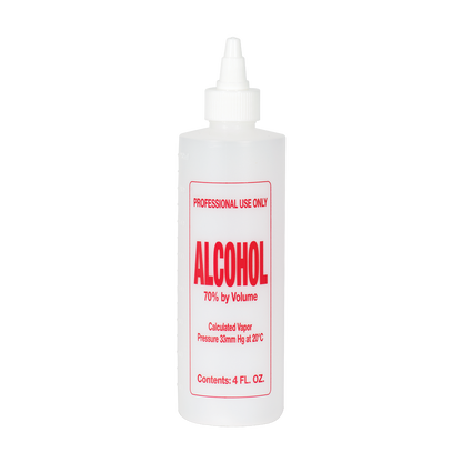 4 oz Empty Bottle Imprinted Cylinder