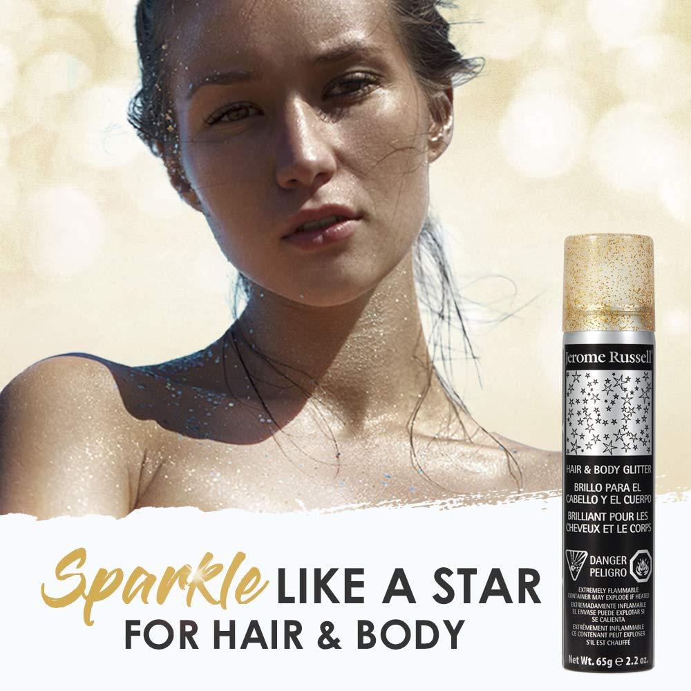 Jerome Russell Glitter Spray Gold #97421