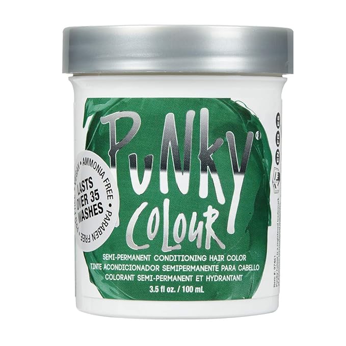Jerome Russell Punky Hair Color Spring Green 3.5 Oz