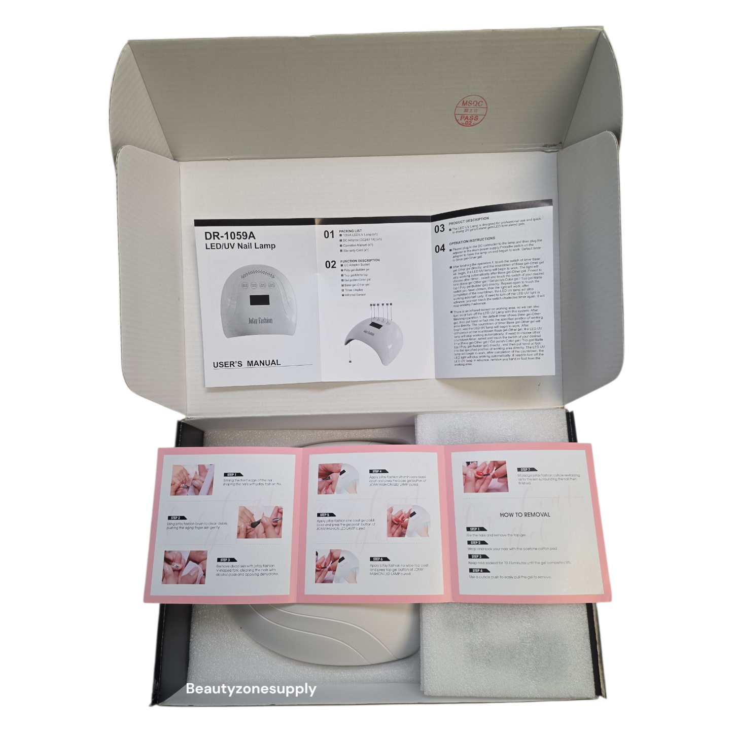 JoFay Fashion 1 coat Gel LED Lamp Professional