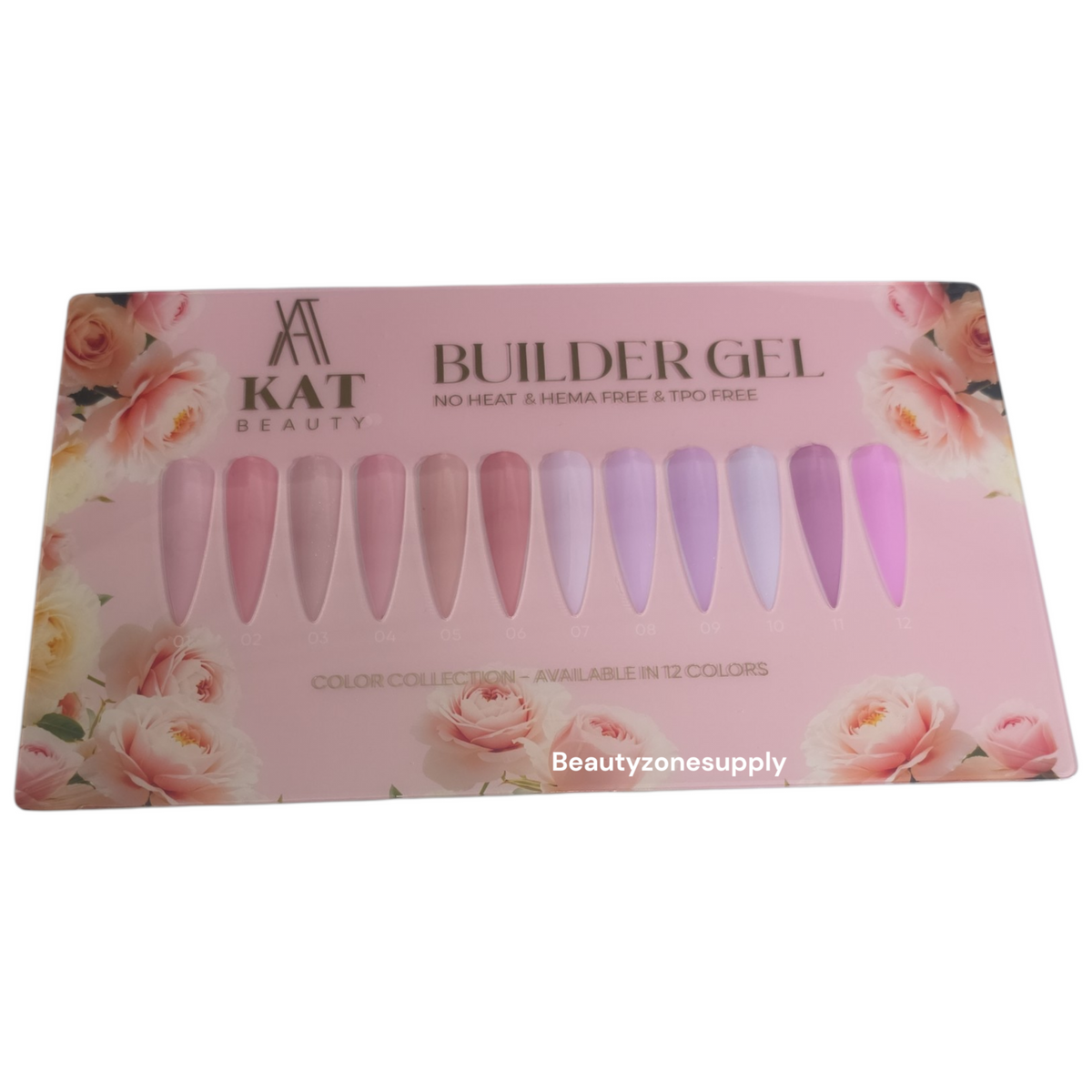 KAT Beauty Builder Gel Color Set 12 Jar