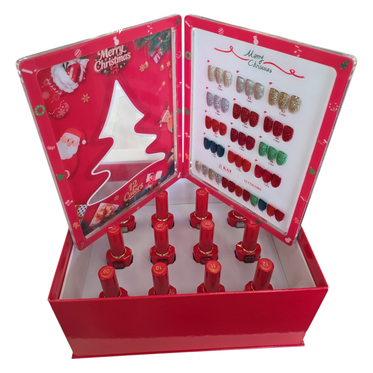 KAT Beauty Merry Christmas 12 Colors