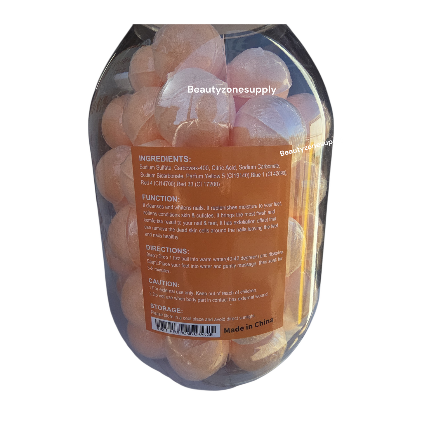 KAT Beauty Spa Bomb Pedicure Bath 60 pc