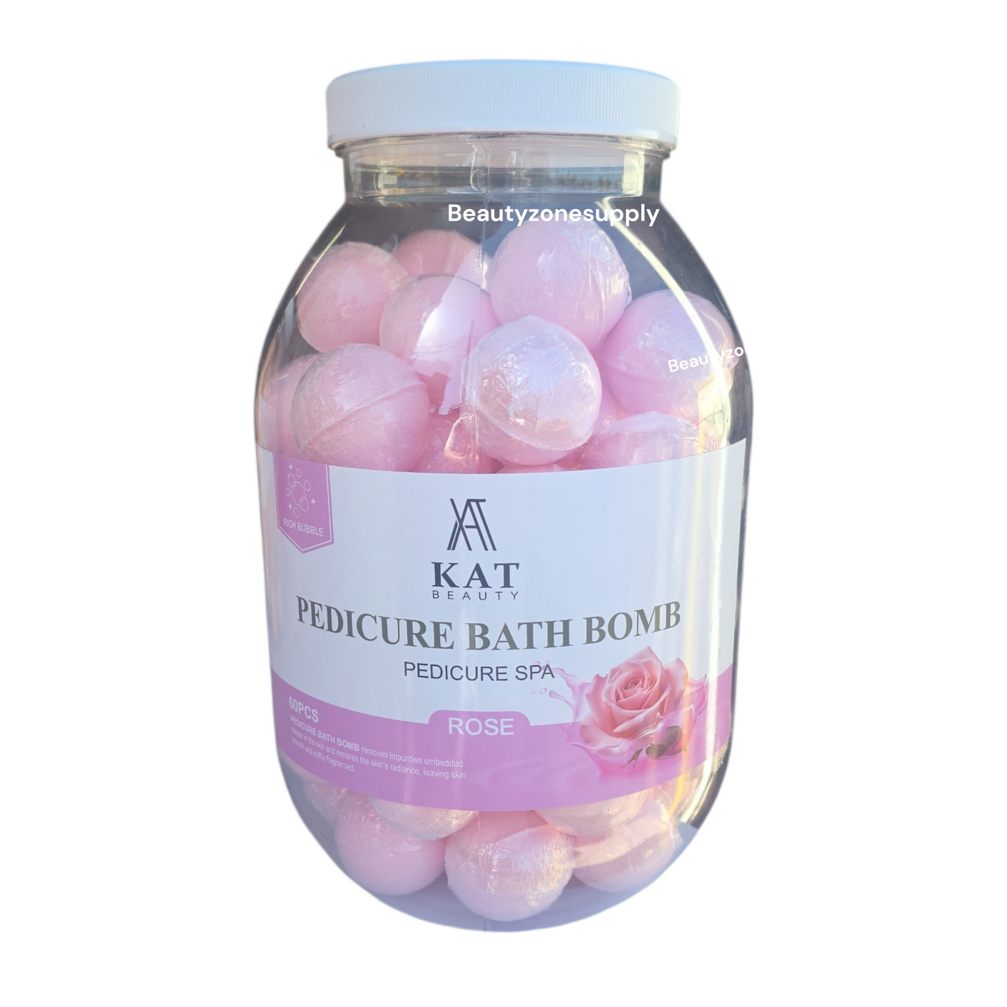 KAT Beauty Spa Bomb Pedicure Bath 60 pc