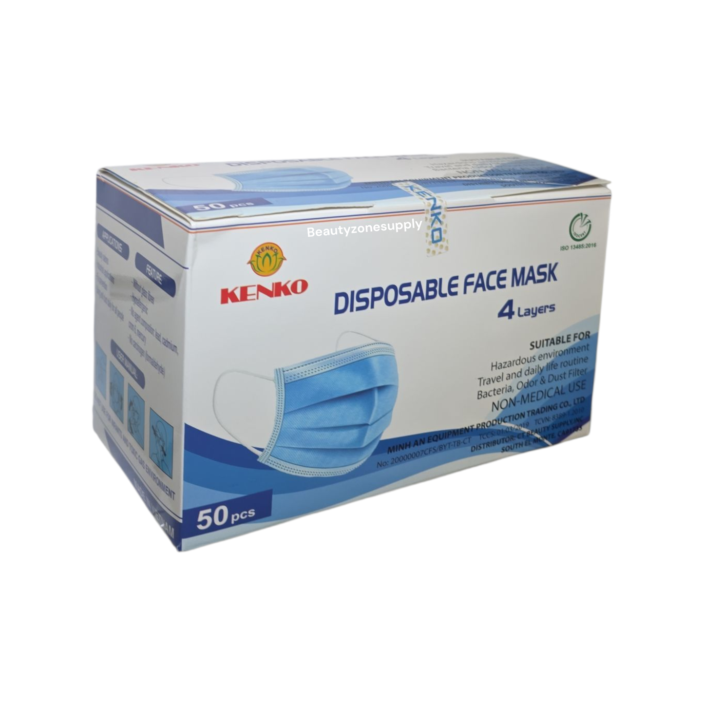 KEnko Luxury Face Mask 4 layer Ear loop