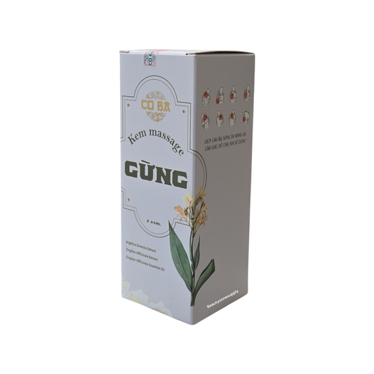 Kem massage Gừng Dưỡng Sinh Cô Ba 80 mL