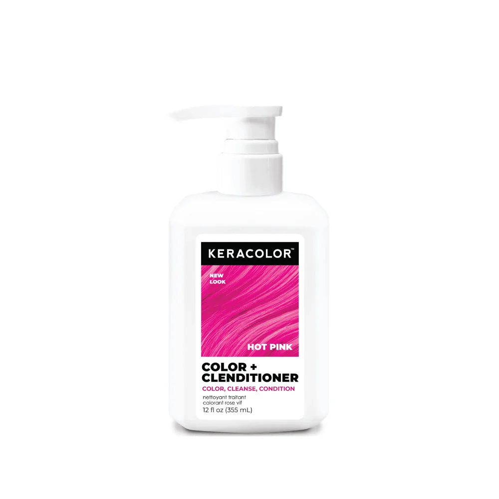 Keracolor Color + Clenditioner Hot Pink 12oz 680030