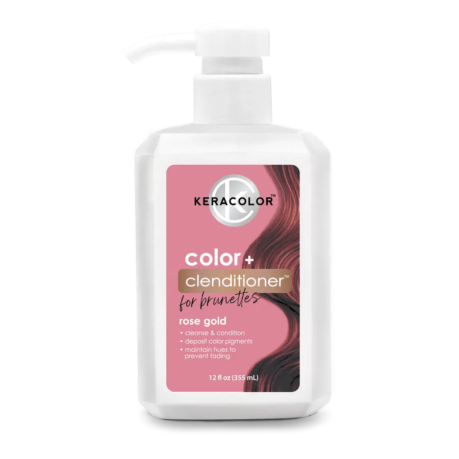 Keracolor Color + Clenditioner Rose Gold For Brunettes 12oz 680034