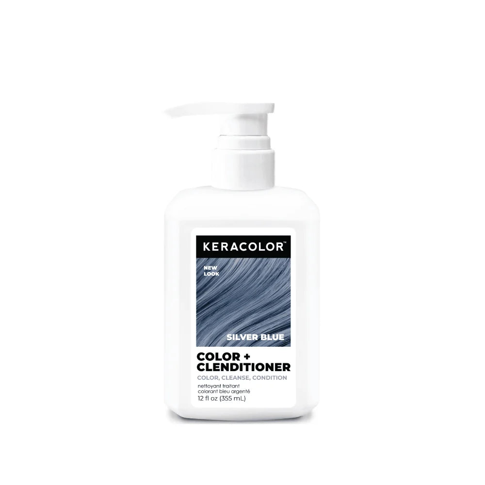Keracolor Color + Clenditioner Silver Blue 12oz 6800306