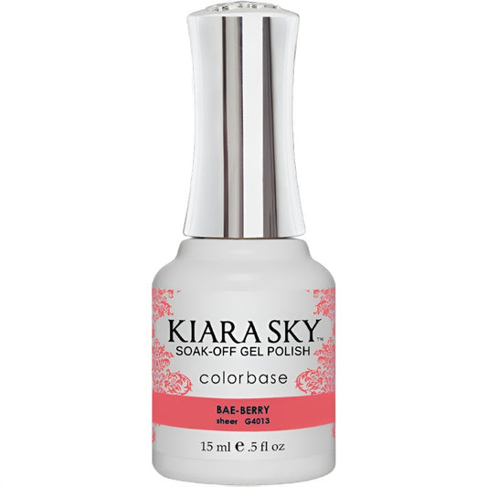 Kiara Sky Gel Polish Jelly Bae Berry 0.5 oz #G4013