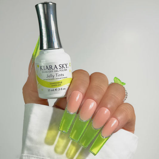 Kiara Sky Gel Polish Jelly Cameomile 0.5 oz #j203