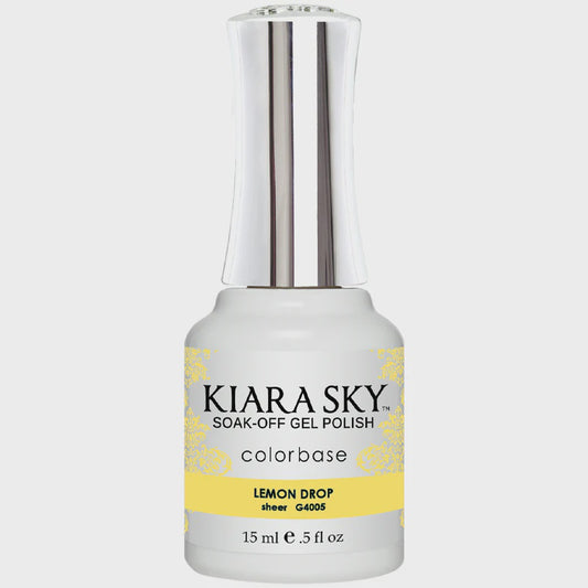 Kiara Sky Gel Polish Jelly Lemon Drop 0.5 oz #G4005