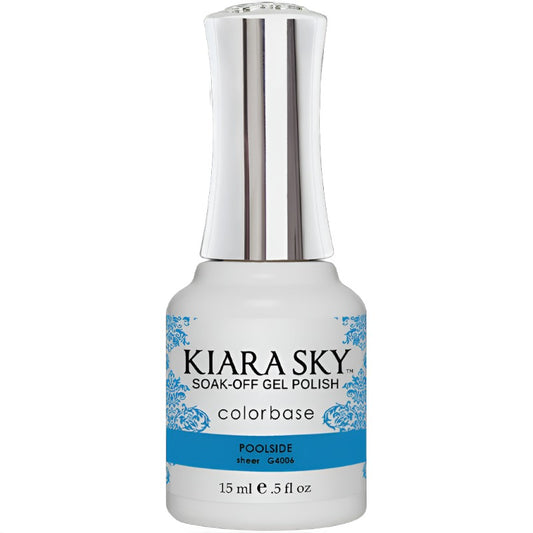 Kiara Sky Gel Polish Jelly Poolside 0.5 oz #G4006