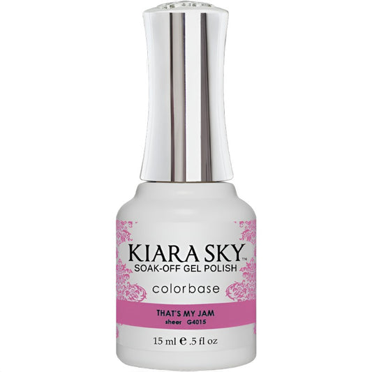 Kiara Sky Gel Polish Jelly That's My Jam 0.5 oz #G4015