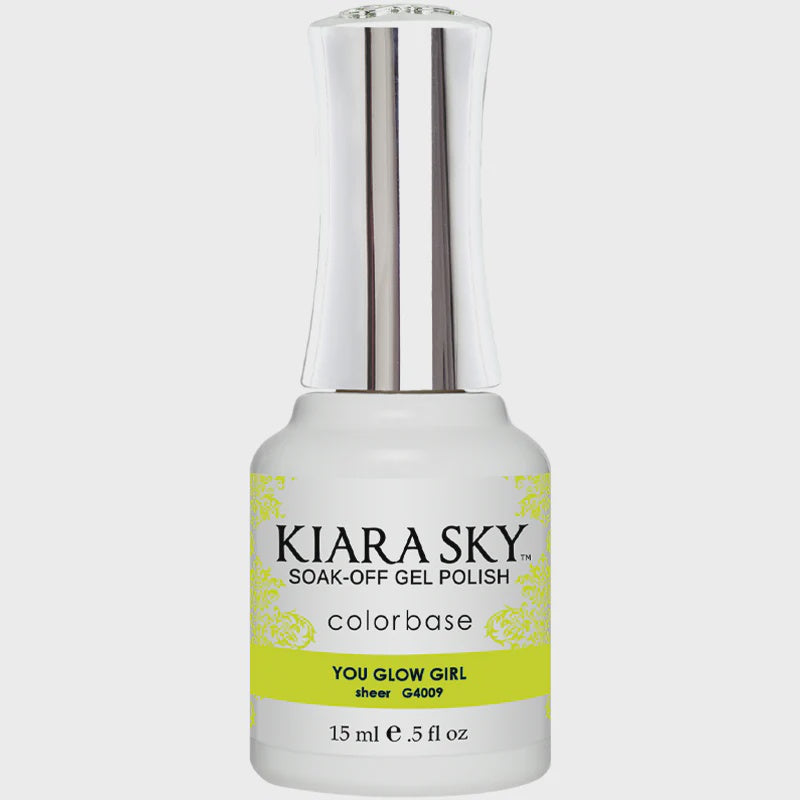 Kiara Sky Gel Polish Jelly You Glow Girl 0.5 oz #G4009
