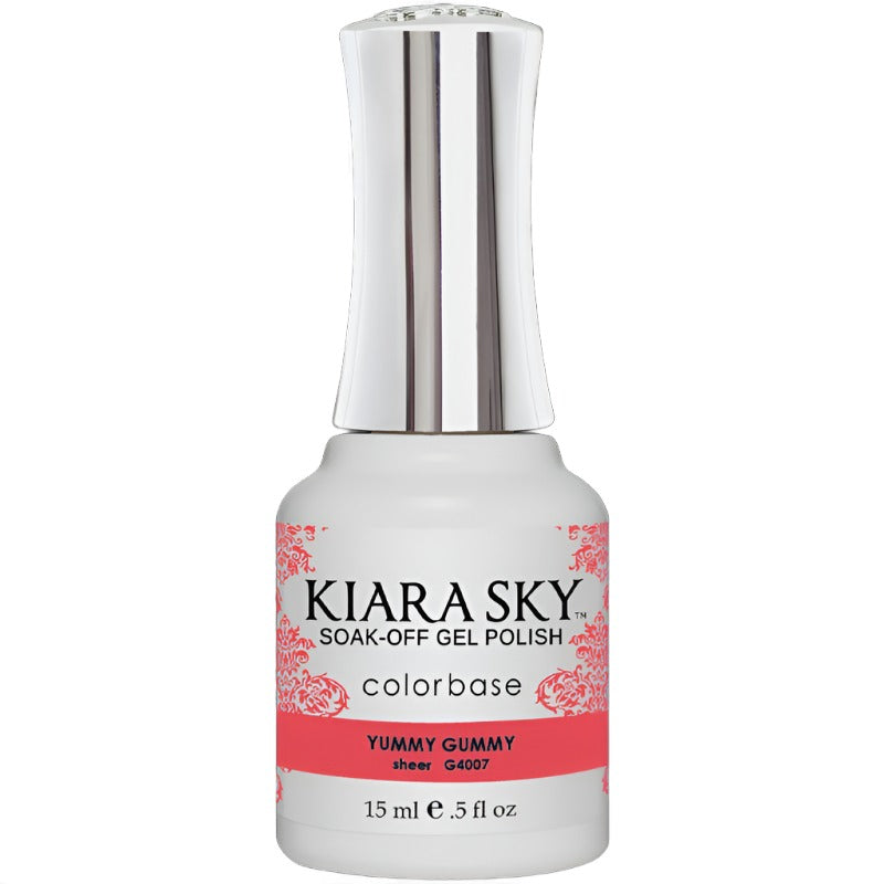 Kiara Sky Gel Polish Jelly Yummy Gummy 0.5 oz #G4007