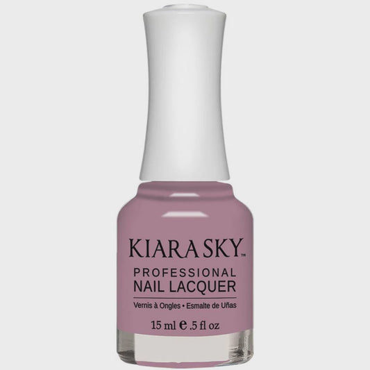 Kiara Sky Lacquer -N597 Mauve a lil closer