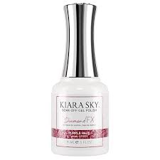 Kiara Sky Diamond FX Gel Polish  Purple Haze 0.5 oz #GFX129