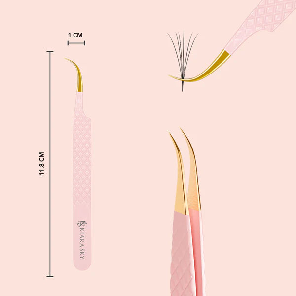 Kiara Sky Lash Curve Eyelash Tweezer LT02