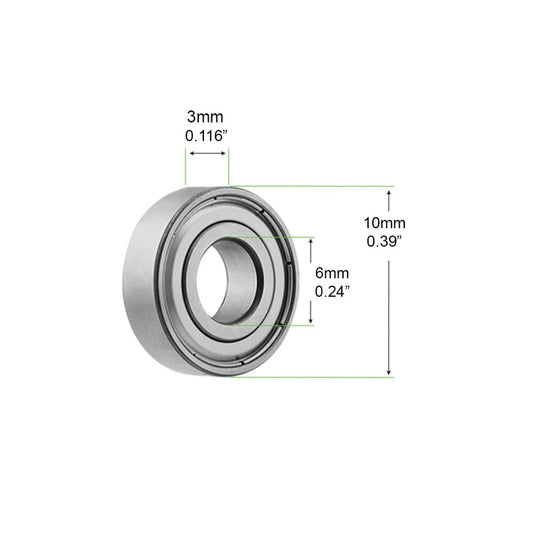 Kupa Replacement Bearing 1060zz #UP-BR-1060