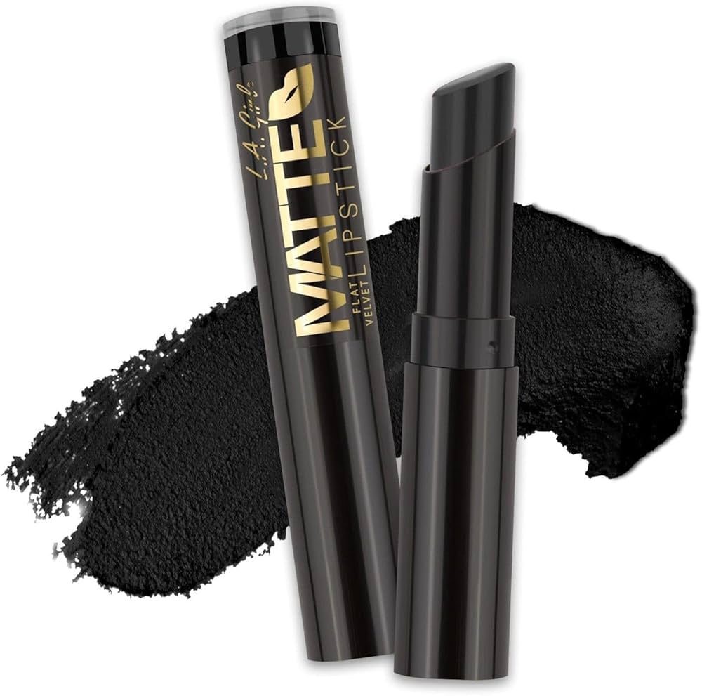 LA Girl Matte Flat Velvet Lipstick - Raven GLC826 Matte Velvet Raven
