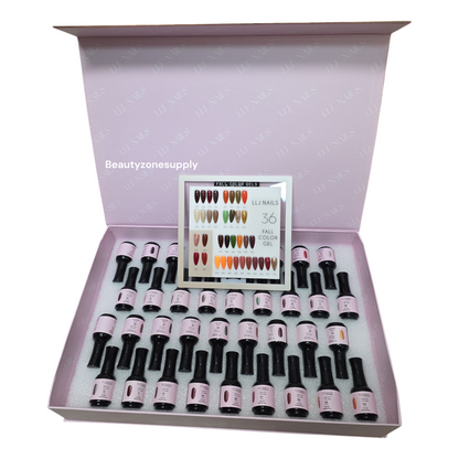 LLJ Nails 36 Fall Color Soak Off Gel Polish