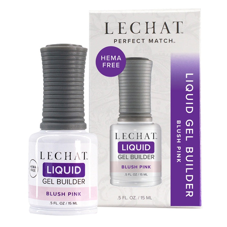 LeChat Perfect Match Liquid Gel Builder Blush Pink 0.5oz LGB02