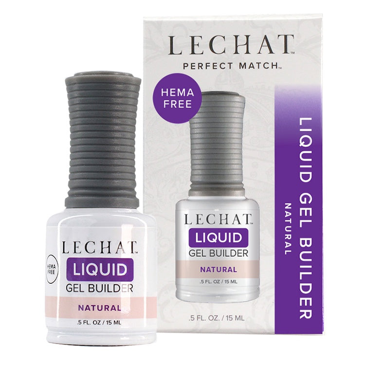 LeChat Perfect Match Liquid Gel Builder Natural 0.5oz LGB04