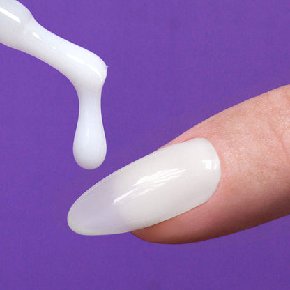 LeChat Perfect Match Liquid Gel Builder Cloud White 0.5oz LGB03