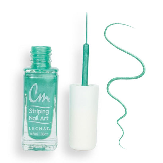 Lechat CM Nail Art Ashy GreenNail #CM26