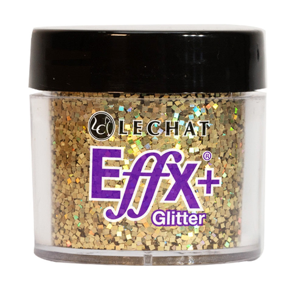 Lechat Effx Glitter Golden Flakes 2oz EFFXP2-39 - BeautyzoneNailSupply
