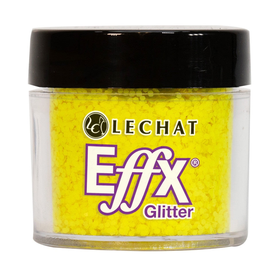 Lechat Effx Glitter Neon Yellow 2oz EFFX2-36 - BeautyzoneNailSupply