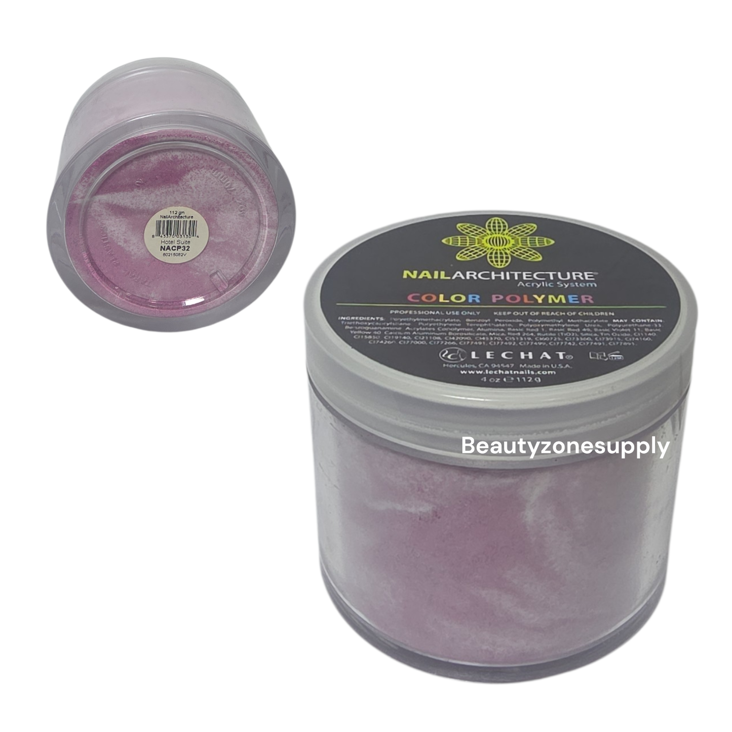Lechat Nail Architecture Color Polymer Hotel Suite 4 oz NACP32 - BeautyzoneNailSupply