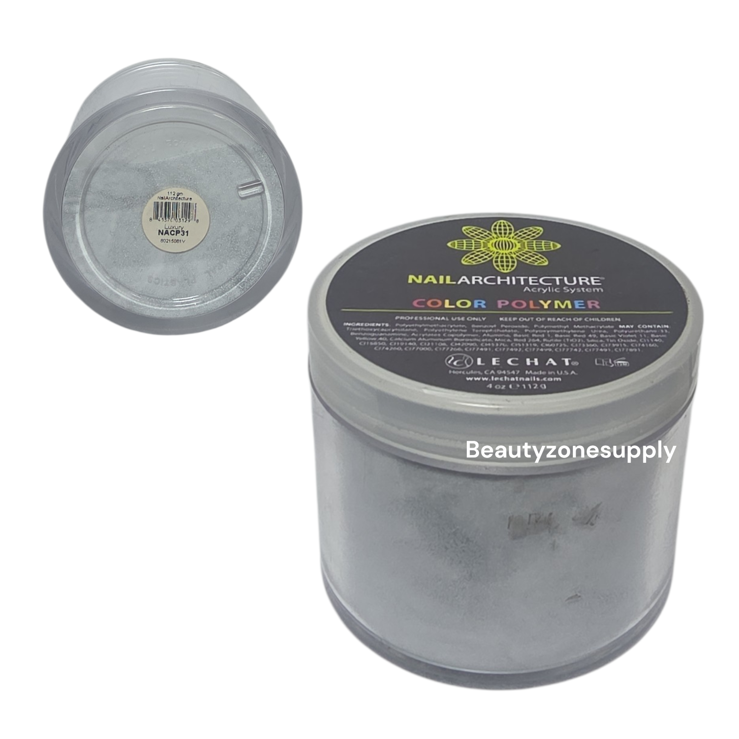 Lechat Nail Architecture Color Polymer Luxury 4 oz NACP31 - BeautyzoneNailSupply