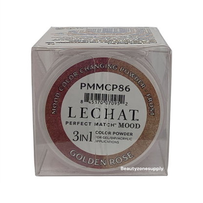 Lechat Perfect Match Dip Powder Mood Color Golden Rose #PMMCP86