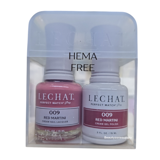 Lechat Perfect match Pro Gel & Lacquer HEMA free  Red Martini PROD009